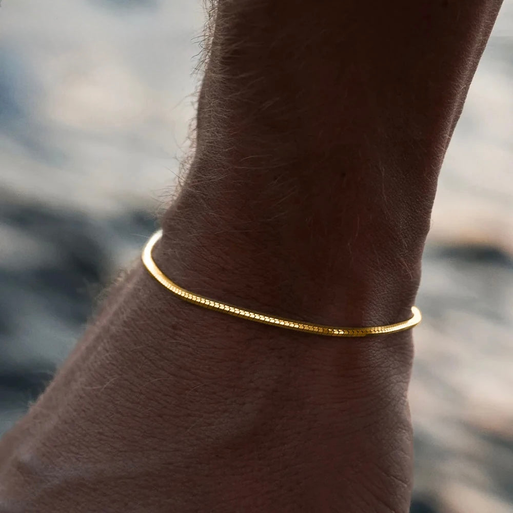 Octagon Bracelet (Gold)