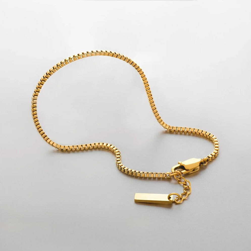 Box Bracelet (Gold)