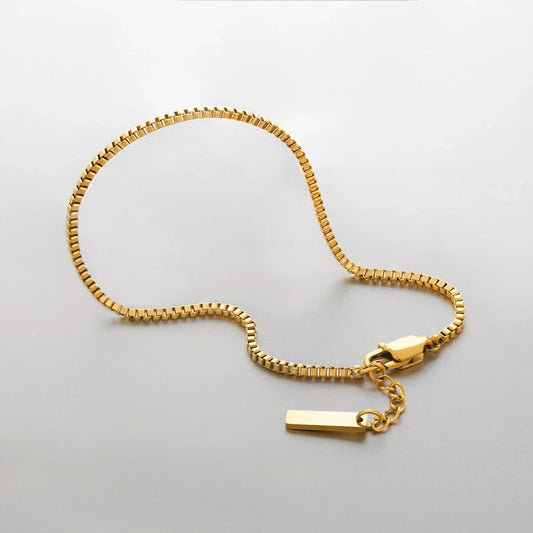 Box Bracelet (Gold)