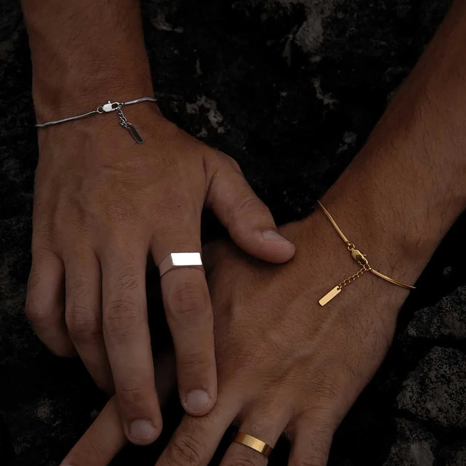 Square Bracelet (Silver)