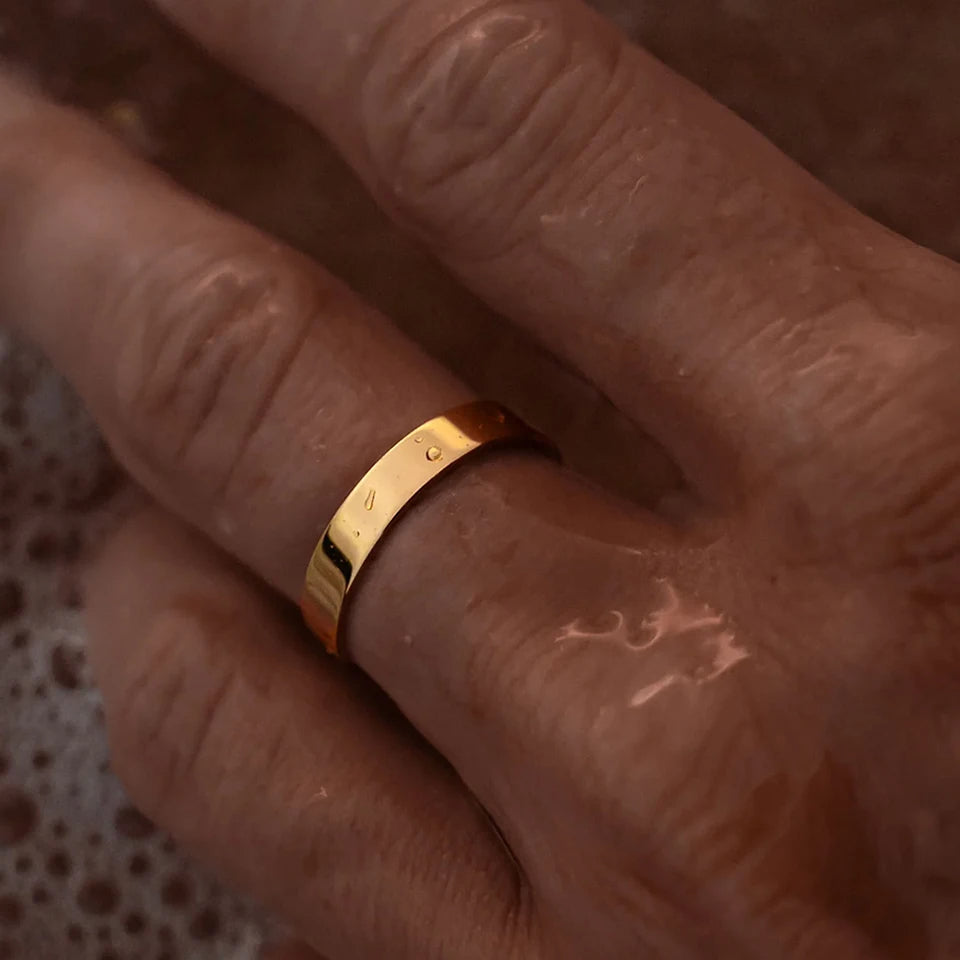 Flat Band (Gold) 5mm