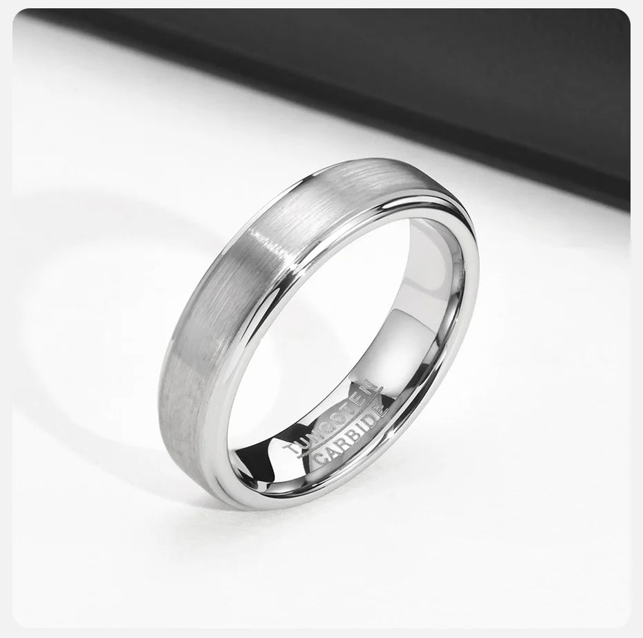 Polished Edge Ring (Silver) 5mm