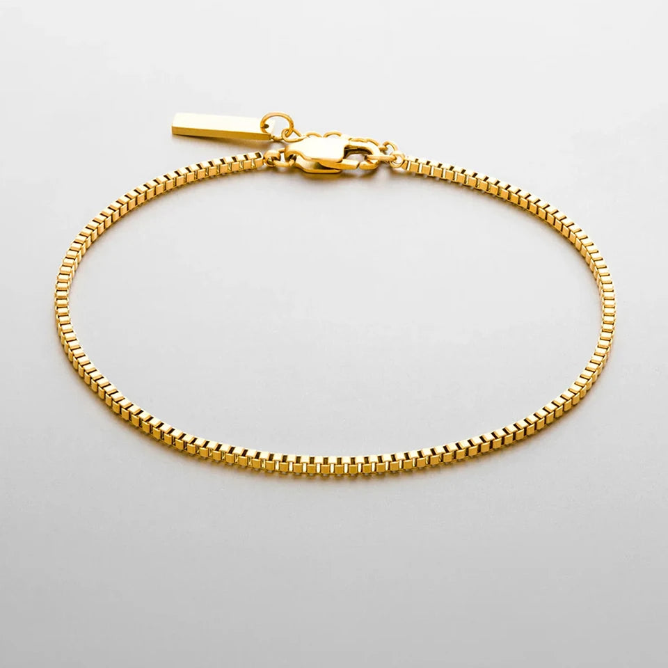 Box Bracelet (Gold)