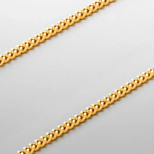 Minimal Cuban Chain (Gold) 1.8mm