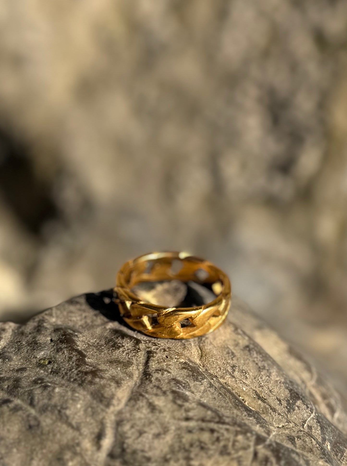Cuban Ring (Gold) 7mm