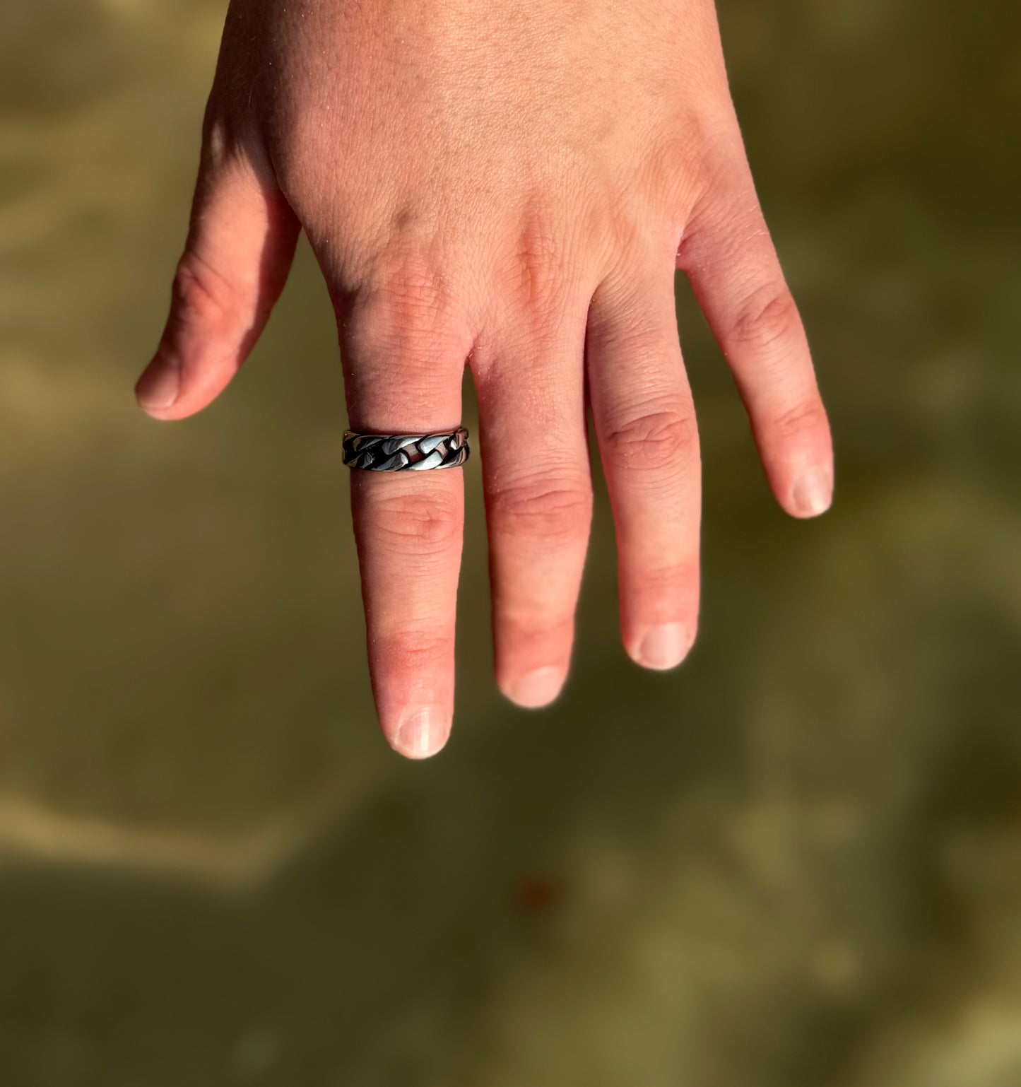 Cuban Ring (Silver) 7mm