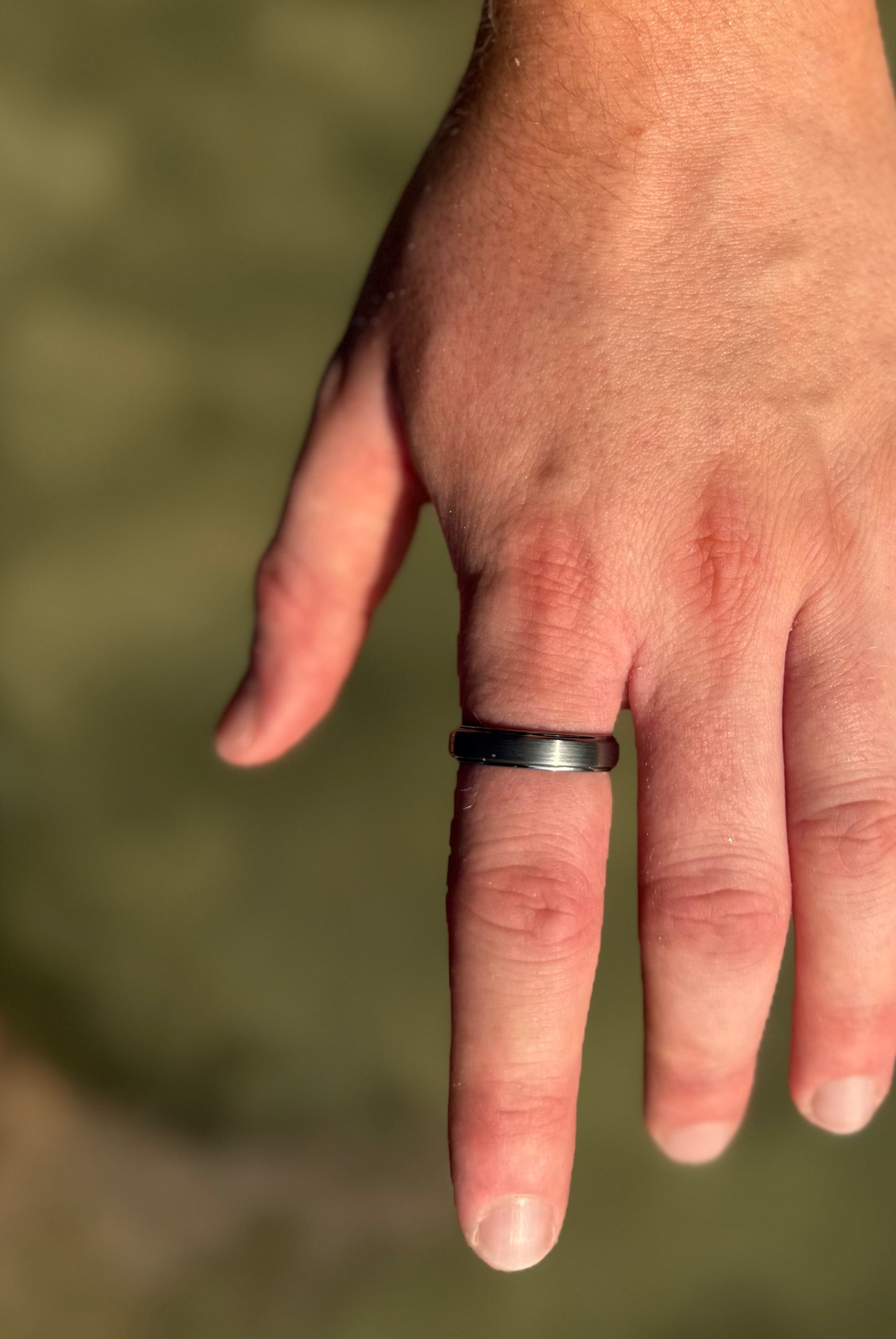 Polished Edge Ring (Silver) 5mm