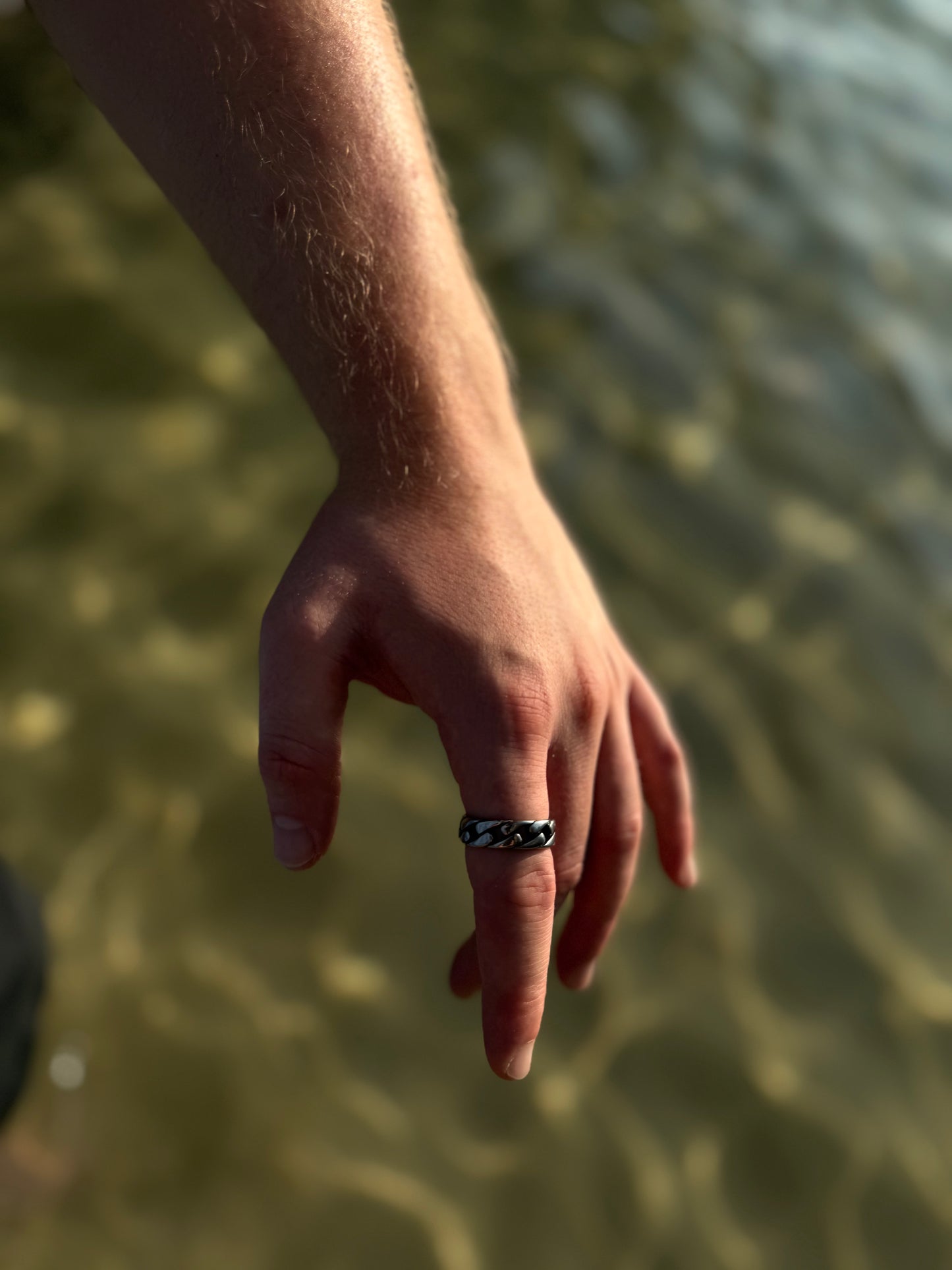 Cuban Ring (Silver) 7mm