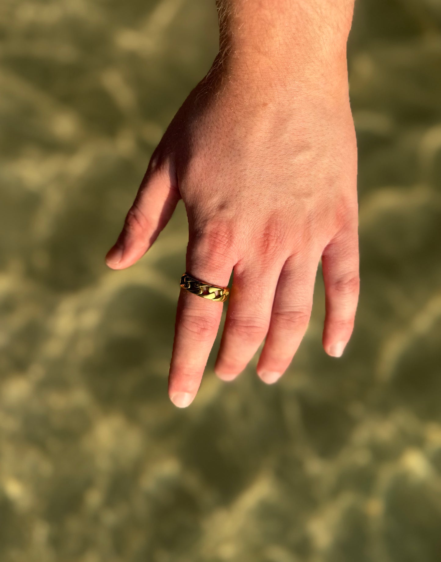 Cuban Ring (Gold) 7mm