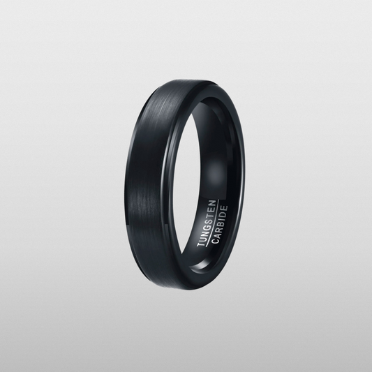 Polished Edge Ring (Black) 5mm