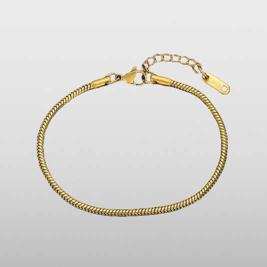 Curved Bracelet (Gold) 1.5mm