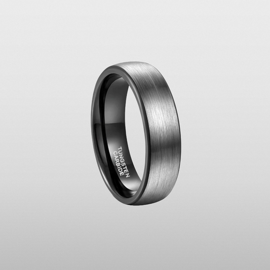Brushed Ring (Graphite Silver)