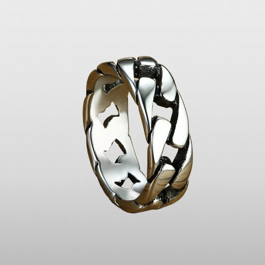 Cuban Ring (Silver) 7mm